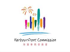 The entry selected as the logo for the Harbourfront Commission. 